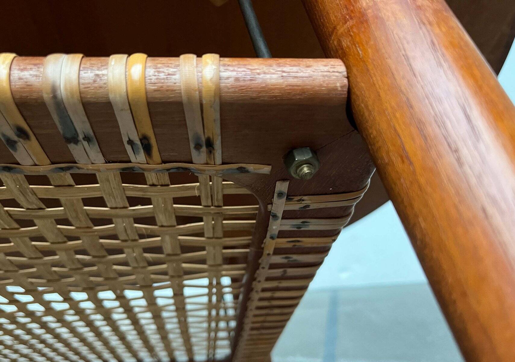 Mid-century modern Danish teak coffee table from the 1960s.