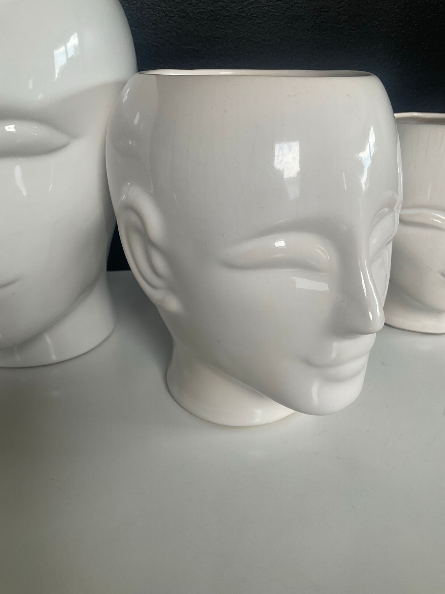 Vintage ceramic cache pot from the 1980s.