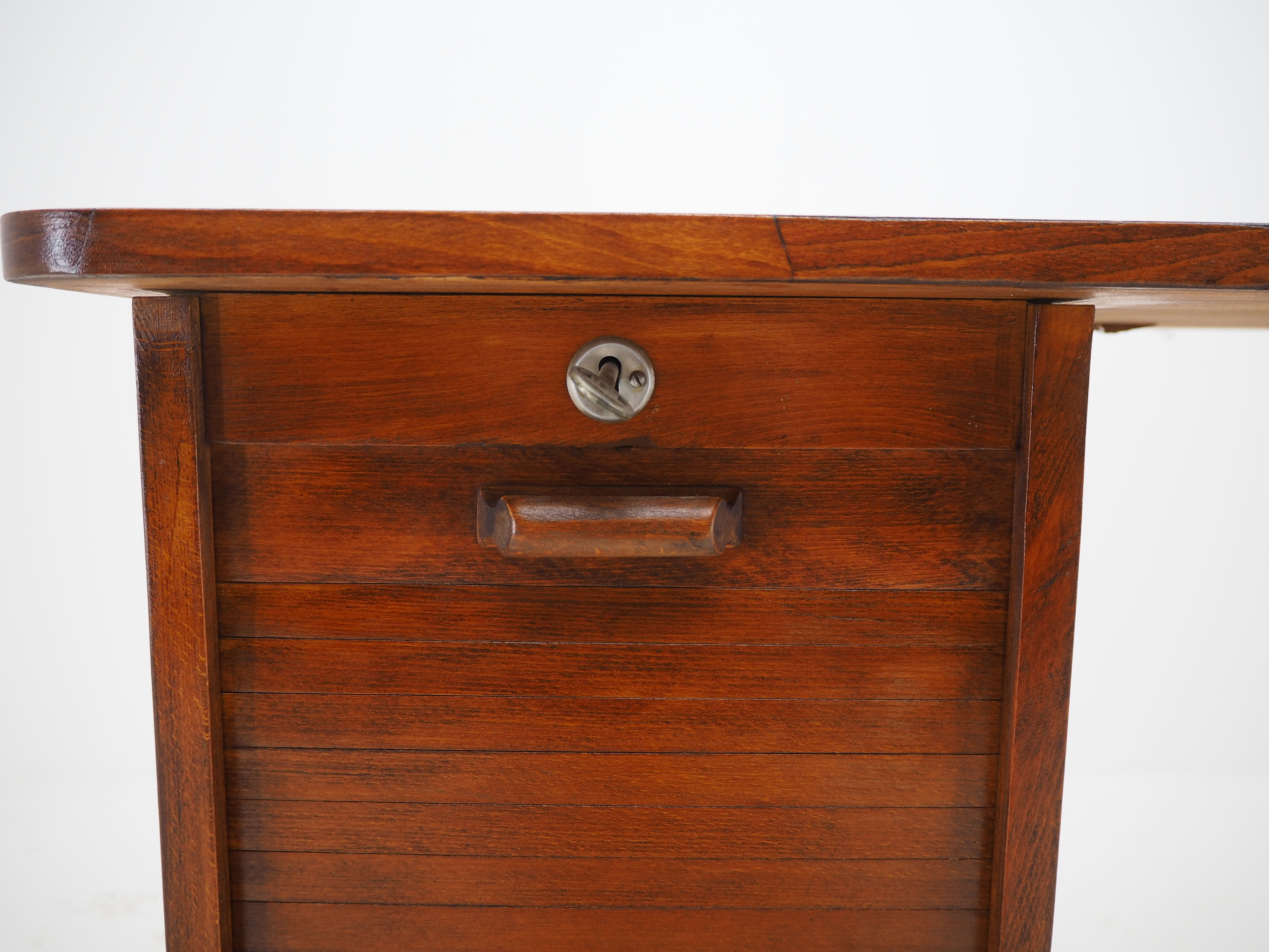 Midcentury Free Standing Roller Working Desk, Table, Czechoslovakia, the 1960s