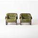 Percival Lafer MP97 pair of Lounge Chairs Brazil 1970s