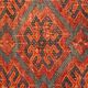 Collectable handmade antique khorassan bashir area rug- 41x129cm