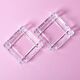 Vintage RCR Crystal Jewelry Box / Italian Glass Trinket Box / Italy / 1970s