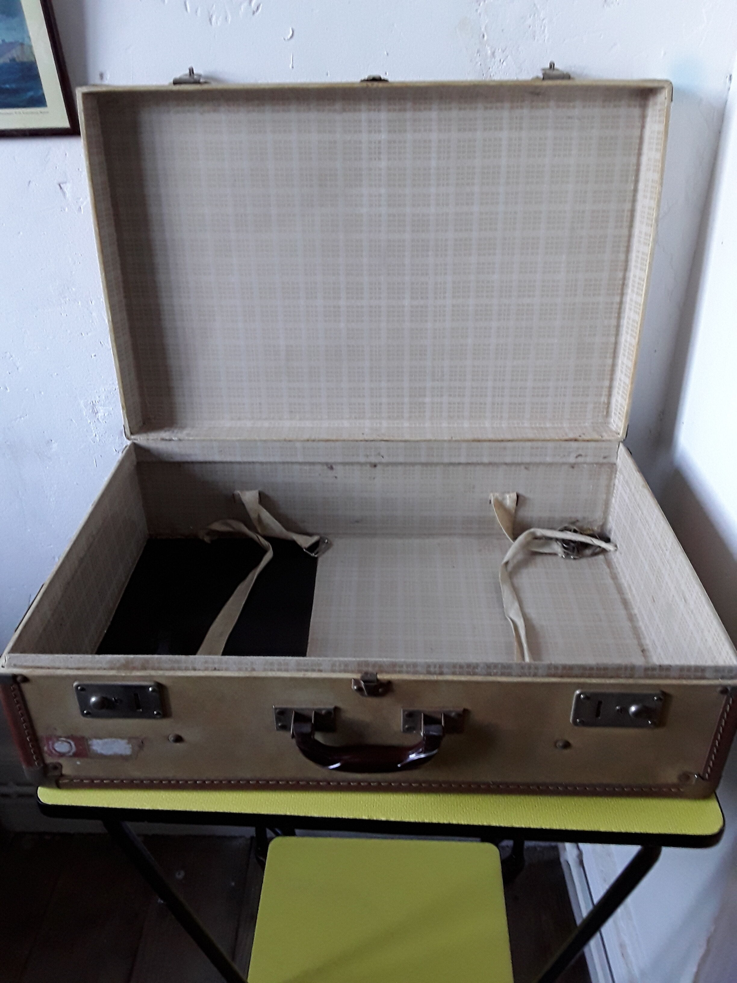 Vintage suitcase  1950