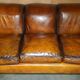 Restored leather Howard & Son canapé style, 204 cm