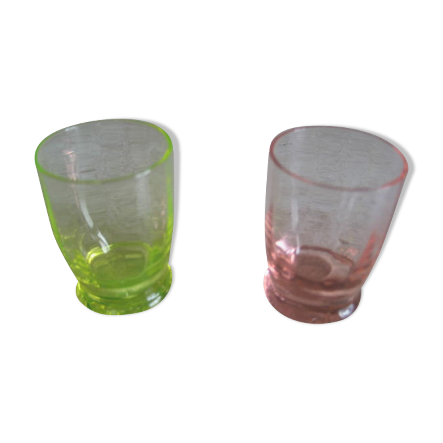 2 vintage liqueur glasses - Ouraline-