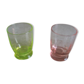 2 verres à liqueur vintage - Ouraline