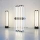 Paire de lampadaires néons Duetto,  Zerbetto Italia année 80