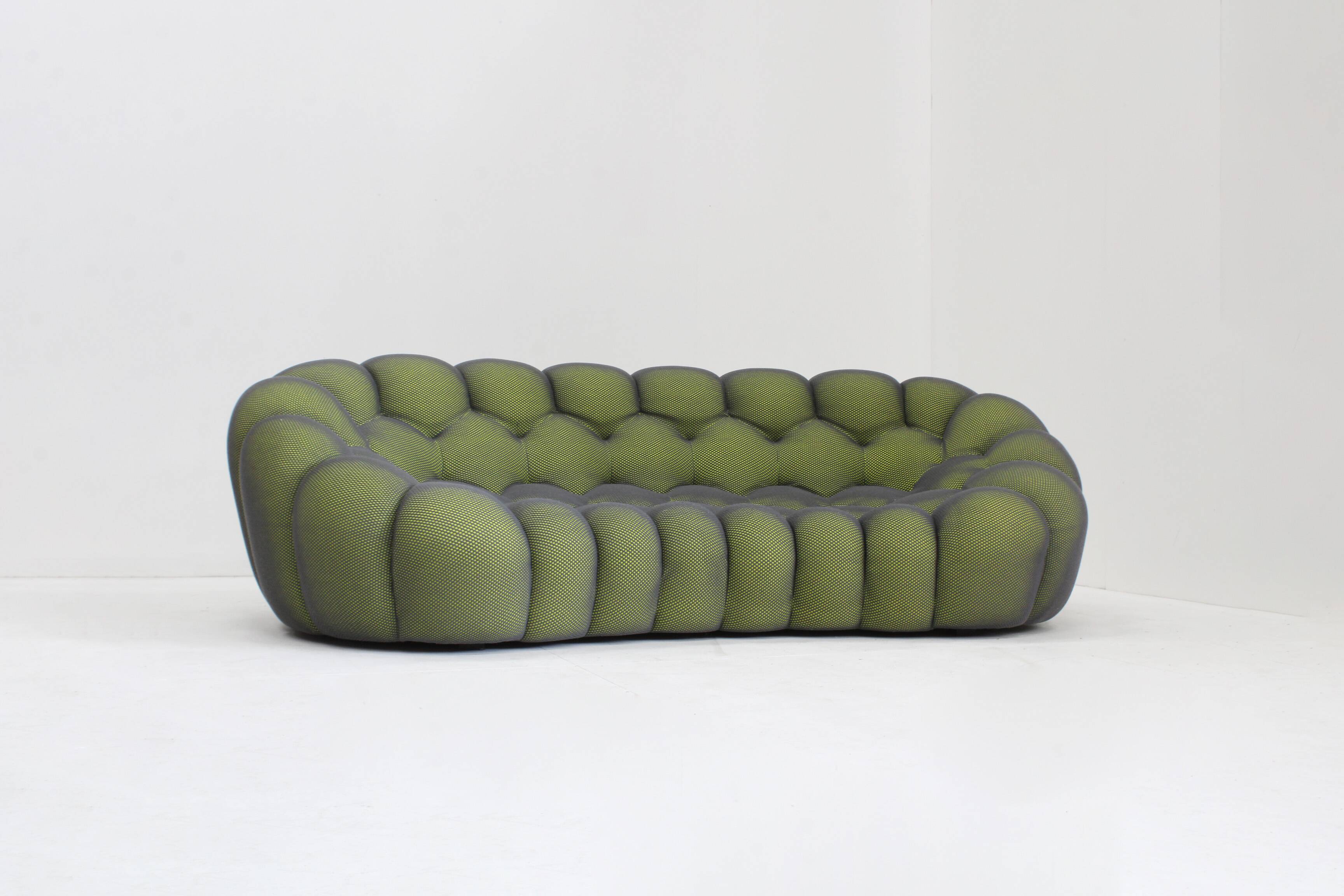 Roche Bobois Bubble sofa green