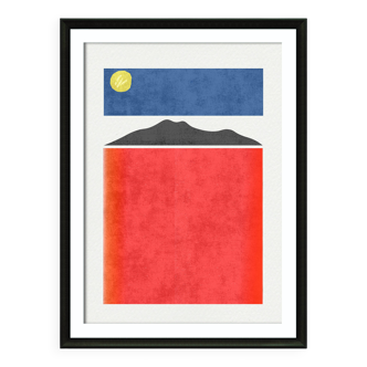 Illustration - A3 poster shapes Los Andes 003