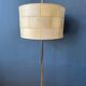 Mid Century Staff Leuchten floor lamp in leather