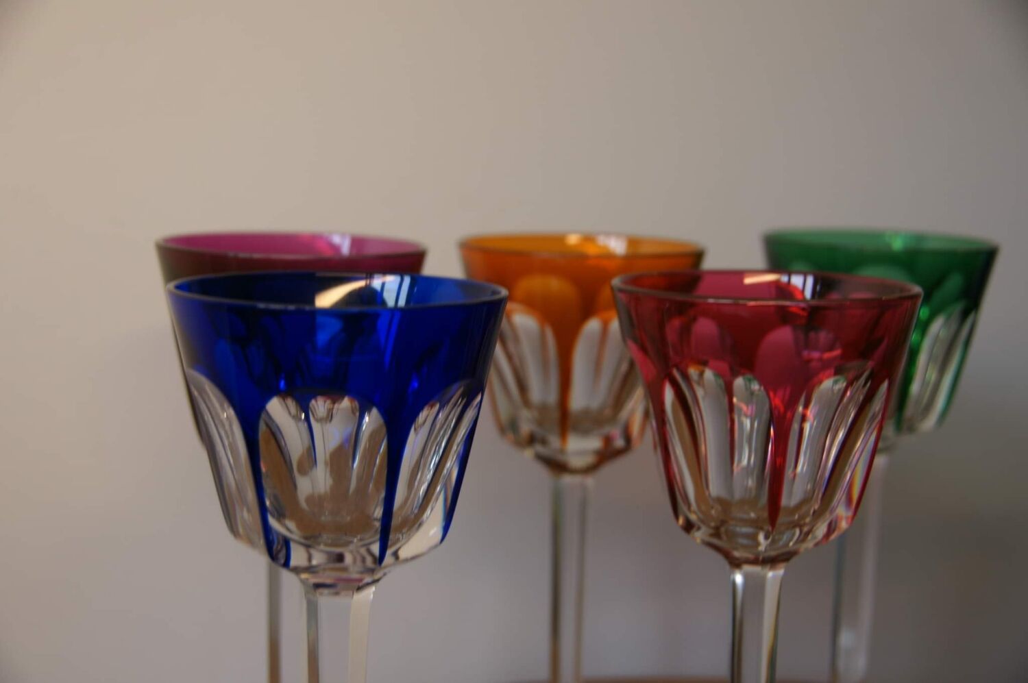 Harcourt wine glasses of the Rhine