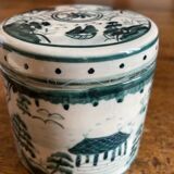 Painted porcelain box