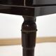 Pair of rosewood bedside tables, with drawer.