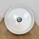 Industrial White Enamel Factory Pendant Lamp, 1960s