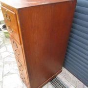 Meuble classeur a 4 tiroirs ancien en chêne