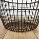 Old metal harvest basket