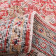 6x10 red classic floral vintage rug 314x197cm