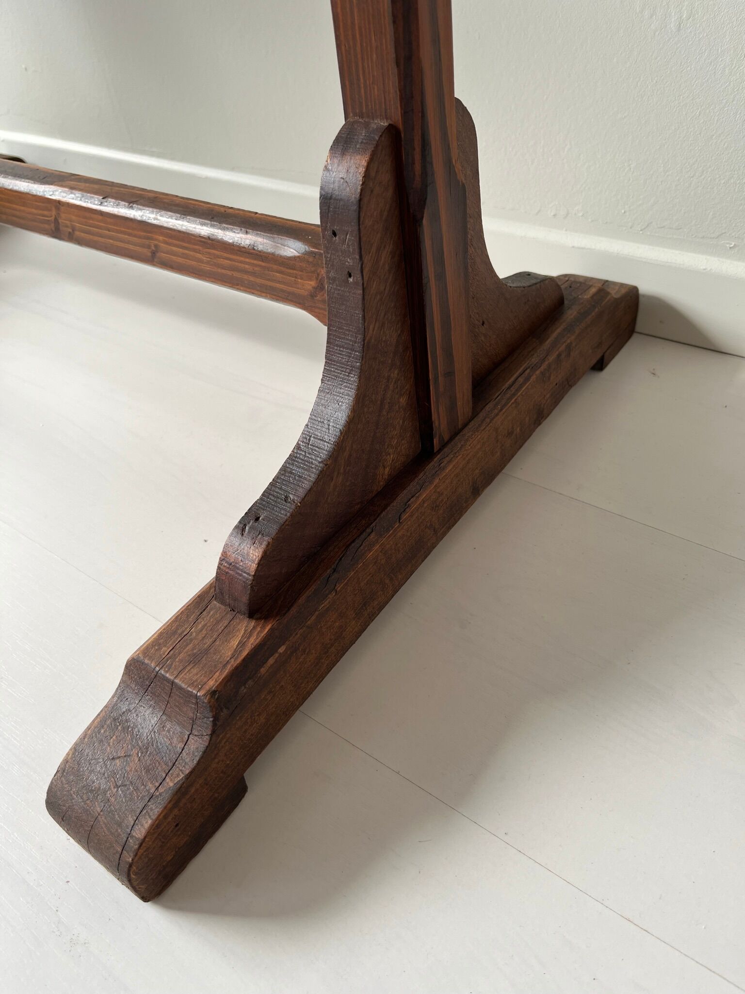 Clothes rack - antique wooden rack