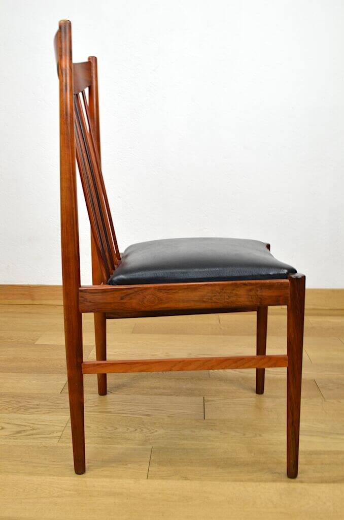 4 Danish Chairs 1960 Rio Rosewood by Arne Vodder
