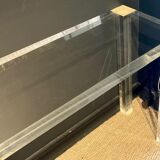 Plexiglas console