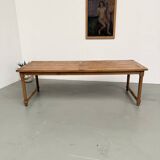 Table de ferme en hêtre XL