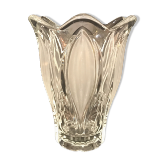 Vase rudolf - lily - de schröter art déco en verre