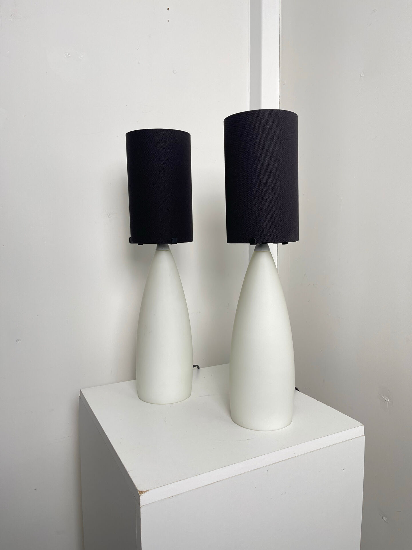 Pair of 1980s lamps