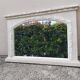 Large vintage stone mirror