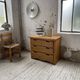 80s pine chest of drawers, mountain furniture