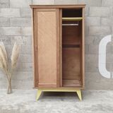 Armoire vintage pieds compas