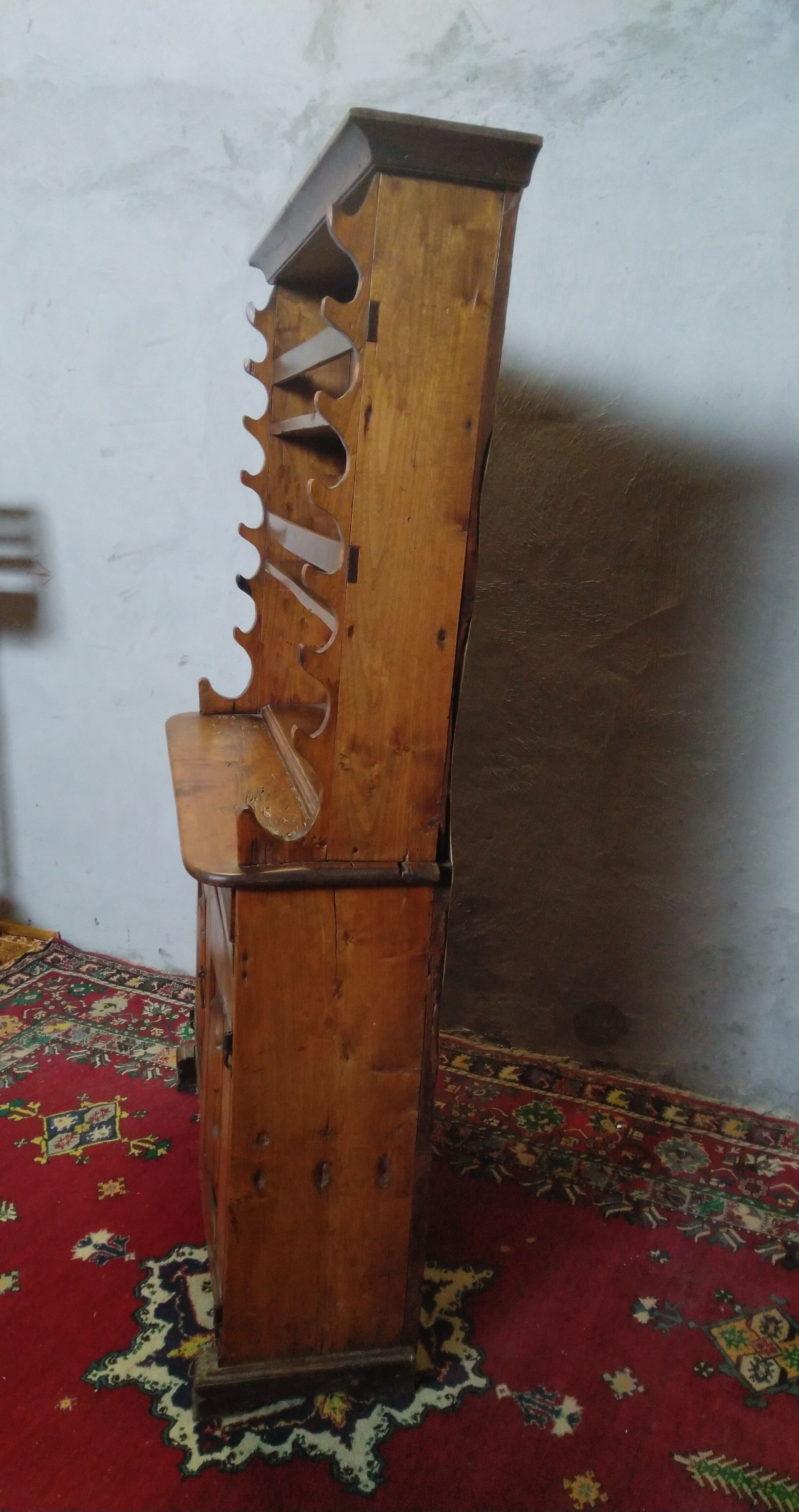 Nineteenth century rustic vessel