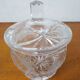 Cut crystal candy box