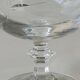 Lot 6 Verres Cognac/Cristal Arques. Model Fleury engraved with Wheat Ears.
