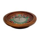 J.A Jost roulette on wooden pedestal