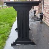 old bistro table