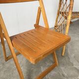 Louis Sognot rattan desk and its chair