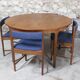 Set dining table 4 chairs by publisher McIntosh