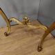 Curved Venetian console in gilded wood, Louis XV style, 20th century