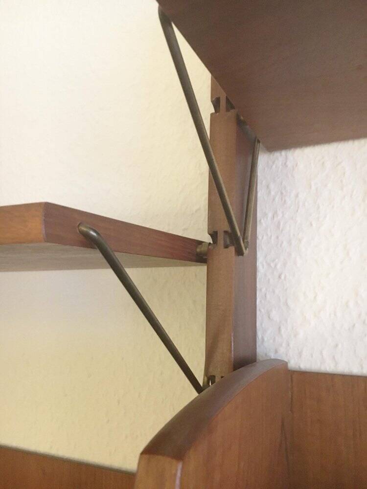 Mid-Century Modular Wall Unit Ergo in teak by John Texmon and Einar Blindheim for Blindheim Möbelfabrikk, 1960s.