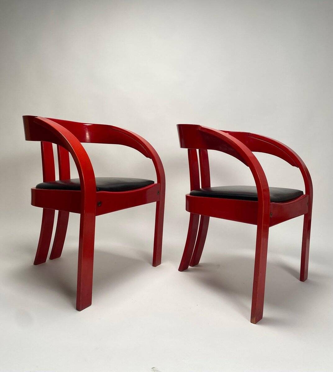 Elisa Armchairs by Giovanni Battista Bassi, 1960s, Set of 4