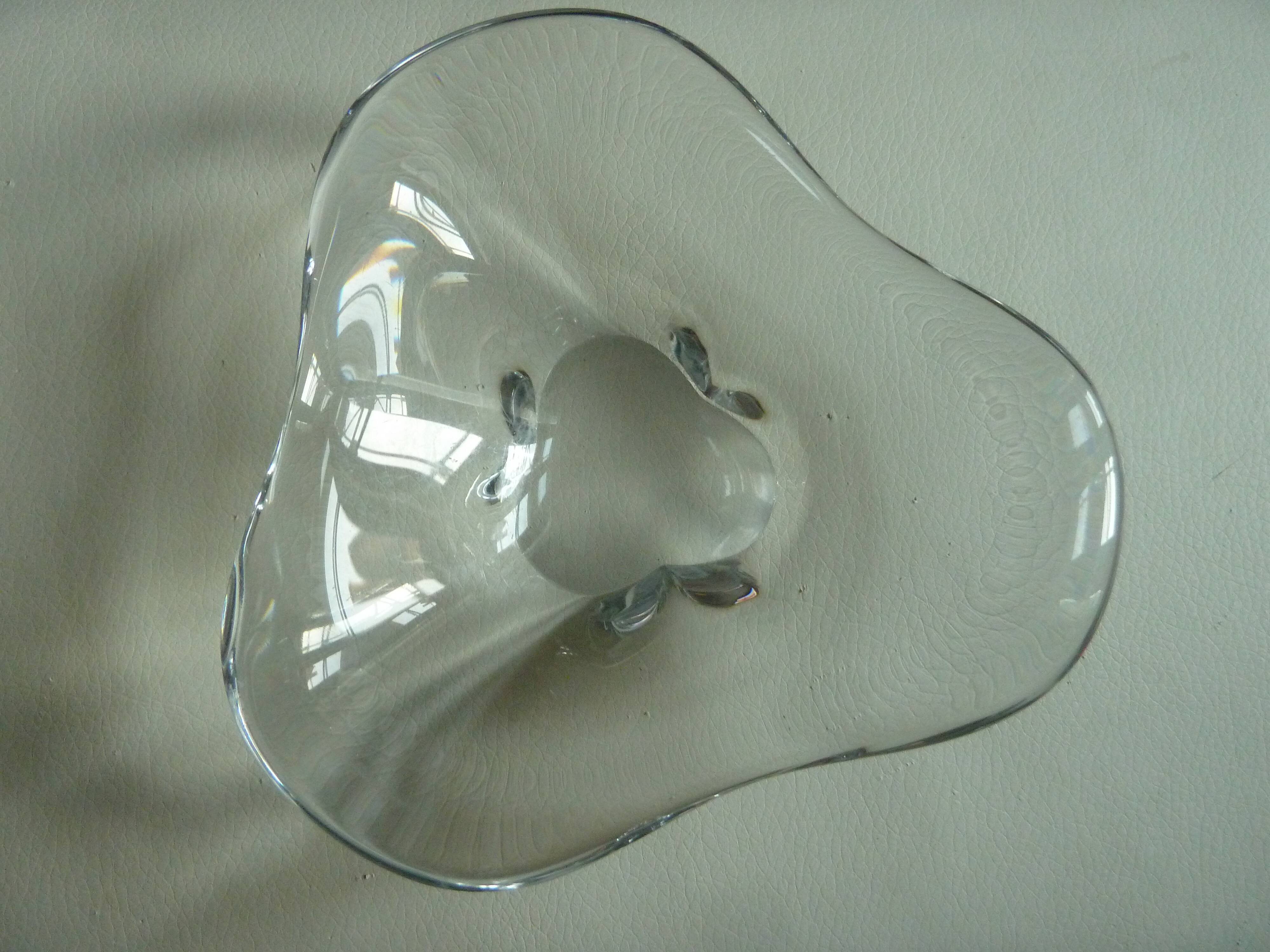 60s Baccarat crystal ashtray