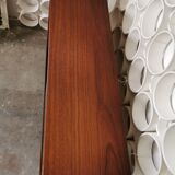 Narrow glass shelf from the 1960s