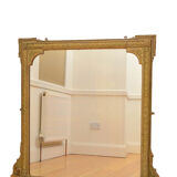 Victorian giltwood wall mirror - 112x121cm