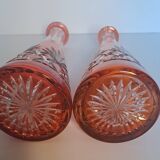 Crystal liqueur service from Saint Louis, Massenet model.