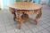 Napoleon III Louis XV style oak table with two extensions, 10 place settings, late 19th century