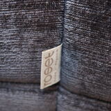 Togo in brown velvet by Michel Ducaroy for Ligne Roset 70s