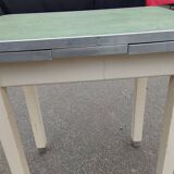 Antique vintage kitchen table