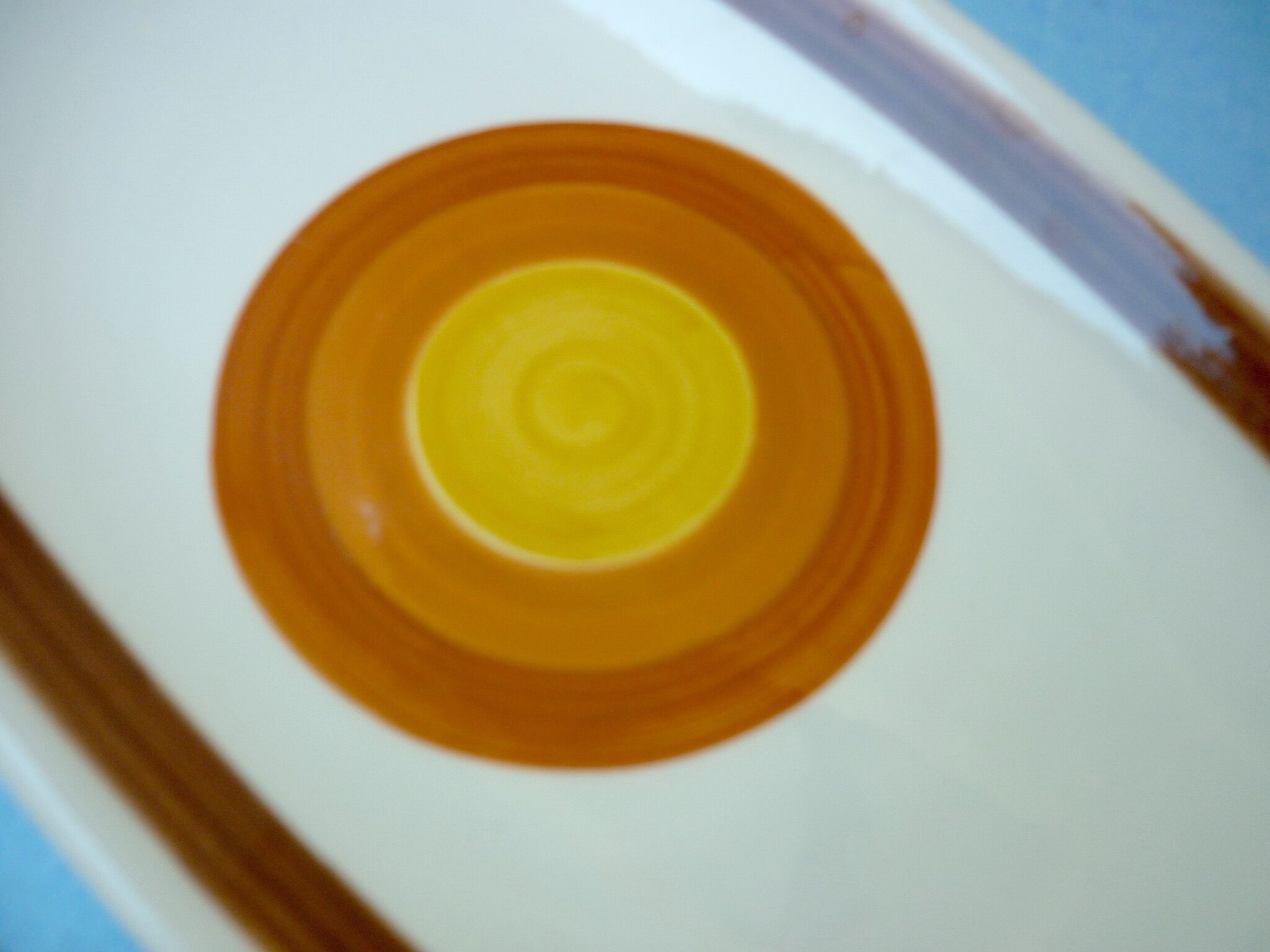 Pair of 2 oval ceramic dishes, Gien 60/70