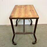 Industrial table on wheels, 1960s