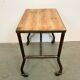 Industrial table on wheels, 1960s